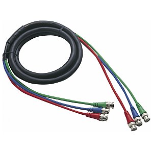 DAP FV02 -  Ø6 mm. Kabel 3 BNC > 3 BNC 3 m 1/1
