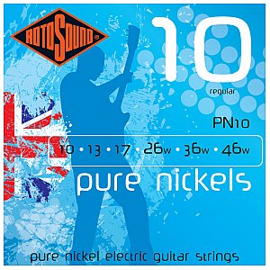Rotosound Struny gitarowe Pure Nickles (niklowe) PN10 1/1