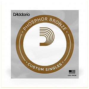 D'Addario PBB045 Phosphor Bronze Acoustic Bass pojedyncza strunas do basu akustycznego Long Scale, .045 1/1