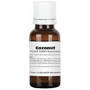 Showgear Fog Fluid Scent Cocos, 20 ml  - koncentrat zapachowy do wytwornic kokosowy 1/1