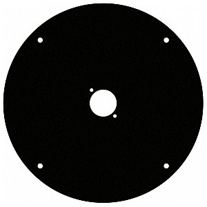 Adam Hall 70225 D 1 - Płyta przednia do bębna kablowego 70225 z 1 otworem typu D 1/1