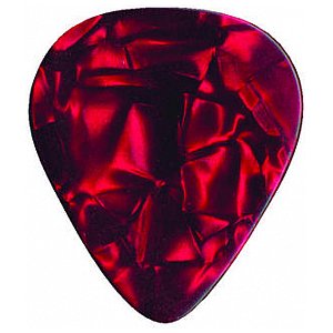 Dimavery Pick 0,71mm pearleffect red/12, kostki gitarowe 1/1