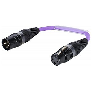 SOMMER CABLE Adapter na kablu XLR(M)/XLR(F) Ground Lift bk 1/1