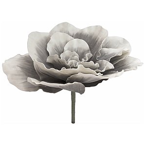EUROPALMS Giant Flower (EVA), sztuczny kwiat, kamienny szary, 80 cm 1/3