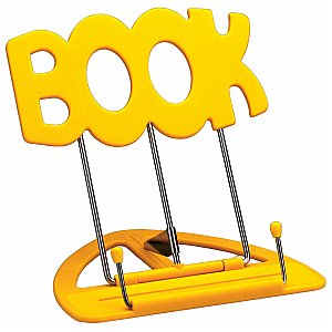 Konig & Meyer 12440-012-61 Stojak stołowy na nuty, książki, czasopisma, raporty itp. Uni-Boy »Book« żółty 1/1