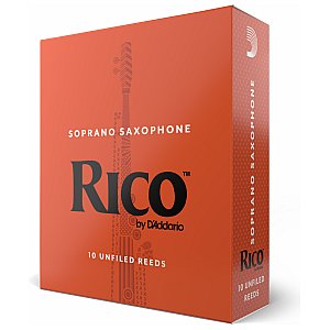 Rico by D'Addario Stroiki do saksofonu sopranowego Siła 1.5 10-szt. 1/3