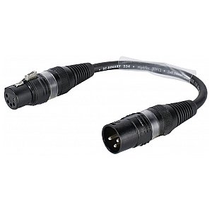 SOMMER CABLE Adapter na kablu 3pin XLR(M)/5pin XLR(F) bk 1/1