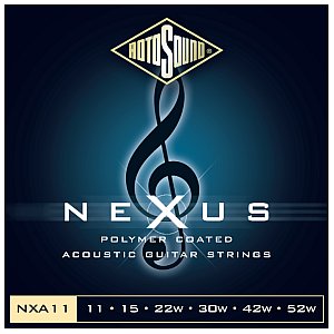 Rotosound Struny gitarowe powlekane akustyczne Nexus NXA11 1/1
