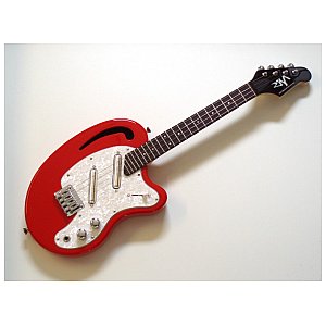 Risa UKE432RD Ukulele Uke-Electric-Tenor Red, ukulele tenorowe 1/3