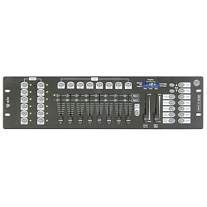 QTX DM-X10 192 Channel DMX controller, kontroler oświetleniowy DMX 1/3