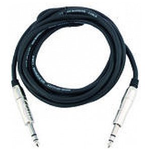 Omnitronic Cable KS-30 6,3 plug/6,3 plug 3m stereo 1/4