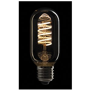Showgear Żarówka retro LED Filament E27 5 W - Ściemnialna - Klosz ze złotego szkła 1/1