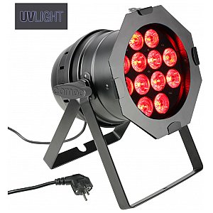 Cameo Light PAR 64 CAN RGBWA+UV 10 WBS - 12x10W reflektor sceniczny LED 1/4