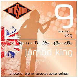Rotosound Struny gitarowe Jumbo King JK9 1/1