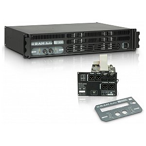 RAM Audio S 1500 DSP - wzmacniacz mocy PA 2 x 880 W 2 Ohm 1/5