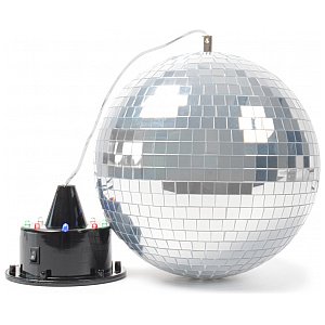 BeamZ Mirrorball LED+ Motor LED, kula lustrzana z napędem 1/1
