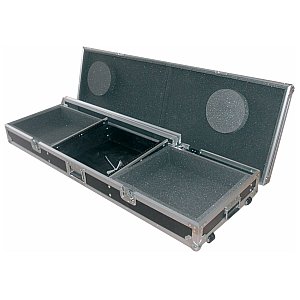 Citronic Flightcase for 8U 19" mixer and 2 x CD players/turntable 1/1