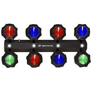 Efekt świetlny LED JB Systems PARTY BEAMS - DJ-bar with 8 focussed beams and 4 strobe leds 1/5