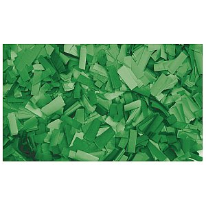 Showgear Opakowanie konfetti prostokąty 55 x 17 mm, Zielony, 1 kg Ognioodporne 1/1