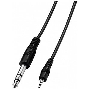 Monacor ACS-2625, kabel połączeniowy audio, stereo 2m 1/1
