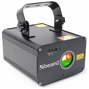 BeamZ Oberon Laser RGY DMX 200mW DMX 1/4