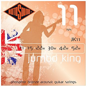Rotosound Struny gitarowe Jumbo King JK11 1/1