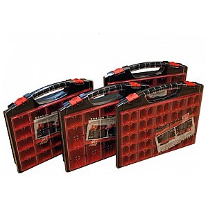 TAYG - Organizer na końcówki, elektronikę, śrubki itp. - 430 x 370 x 55 mm - 25 wyjmowanych pojemników 1/1