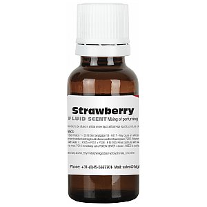 Showgear Fog Fluid Scent Strawberry 20 ml - koncentrat zapachowy do wytwornic truskawkowy 1/1