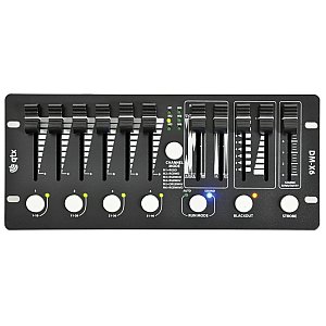 QTX DM-X6 mini DMX PAR controller, kontroler oświetleniowy DMX 1/3
