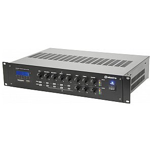 adastra RM1202 RM1202 Mixer-amp 2 x 120W + USB/SD/FM/BT, Wzmacniacz miksujący 1/3