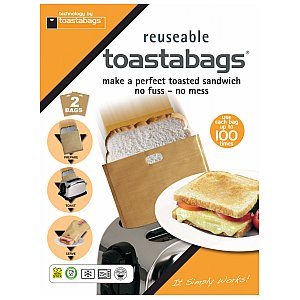 toastabags RT100X2 Toastabag wielokrotnego użycia do tostera 100 użyć  2 szt. 1/1