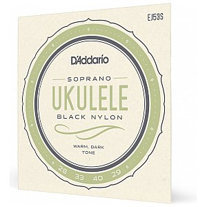 D'Addario EJ53S Pro-Arté Rectified Struny do ukulele, Hawaiian-Concert 1/4