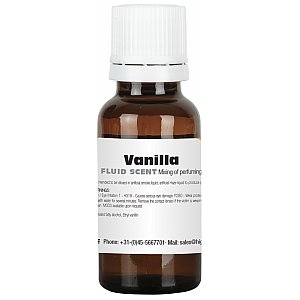 Showgear Fog Fluid Scent Vanilla 20 ml - koncentrat zapachowy do wytwornic waniliowy 1/1