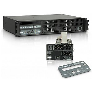 RAM Audio S 2000 DSP - wzmacniacz mocy PA 2 x 1190 W 2 Ohm 1/5