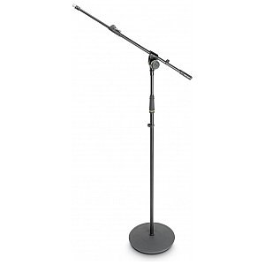 Gravity MS 2312 B - statyw mikrofonowy, Microphone Stand With Round Base And 1-Point Adjustment Telescoping Boom 1/5
