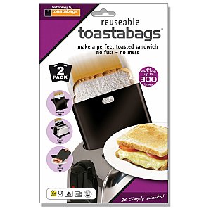 toastabags RT300X2 Toastabag wielokrotnego użycia do tostera, 300 użyć  2 szt. 1/1