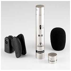 Behringer SINGLE-DIAPHRAGM CONDENSER MICROPHONE B-5 studyjny mikrofon pojemnościowy 1/1