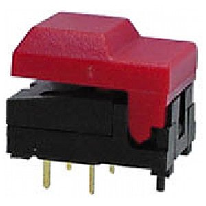 Przełącznik PCB DIGITAST DIP PUSH-BUTTON SWITCH BLACK CAP - NO LED 1/3