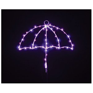 lyyt UMB-P Dekoracyjna lampa LED na ścianę w kształcie parasola - róż / fiolet 1/5