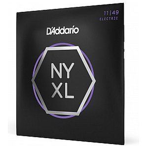D'Addario NYXL1149 Nickel Wound Struny do gitary elektrycznej, Medium, 11-49 1/4