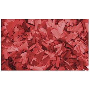 Showgear Opakowanie konfetti prostokąty 55 x 17 mm, Czerwony, 1 kg Ognioodporne 1/1