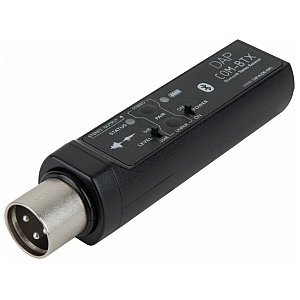 DAP COM-BTX BT 5.0 Audio Receiver Stereo/mono master/slave XLR-type receiver 1/6