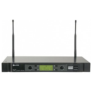 DAP Audio ER-216B 614-638 MHz bezprzewodowy odbiornik mikrofonowy 1/2
