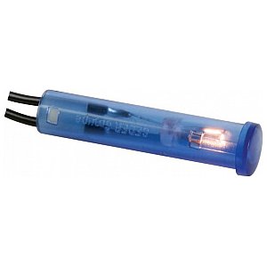 Seder Lampka tablicowa sterownicza, kontrolka ROUND 7mm PANEL CONTROL LAMP 6V BLUE 1/2