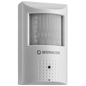 MONACOR ELIP-2037PIR ECO Line: Kolorowa kamera sieciowa 2 megapiksele, w obudowie czujnika dymu 1/1