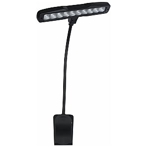 Showtec MusicStand Light 10 Biały LED - lampka do czytania nut 1/5