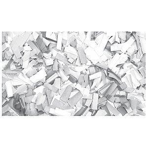 Showgear Opakowanie konfetti prostokąty 55 x 17 mm, Biały, 1 kg Ognioodporne 1/1