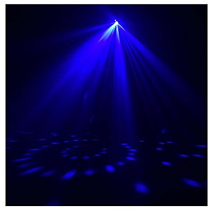LIGHT4ME PARTY BOX efekt disco LED ball laser stroboskop gobo 1/9