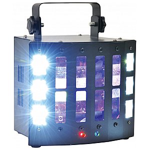 qtx SURGE LED Światła dyskotekowe Derby + Laser + UV + Strobo 1/9