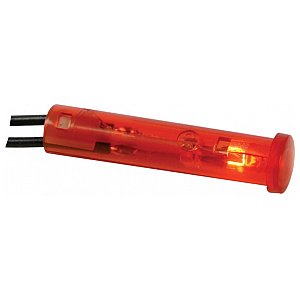 Seder Lampka tablicowa sterownicza, kontrolka ROUND 7mm PANEL CONTROL LAMP 6V RED 1/2